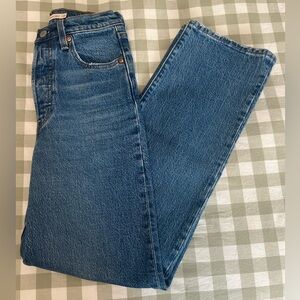 Levi's Women's Straight Leg Blue Jeans